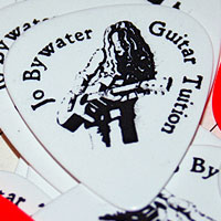 Jo Bywater Guitar Tuition Custom Plectrums